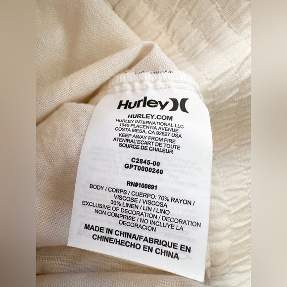 Hurley Linen Pants - Picture 5 of 5
